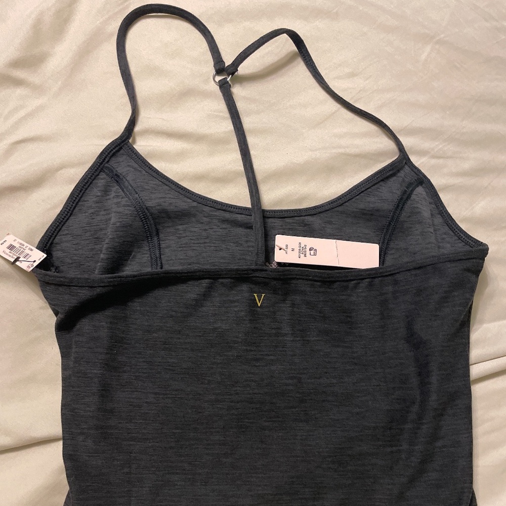 Victoria's Secret on point Black Spaghetti Strap Top T back